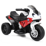 Moto eléctrica infantil de 3 ruedas con licencia BMW de 6 V - Roja