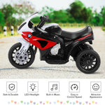 Moto eléctrica infantil de 3 ruedas con licencia BMW de 6 V - Roja