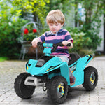 ATV eléctrico infantil de 6 V con 4 ruedas - Azul