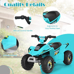 ATV eléctrico infantil de 6 V con 4 ruedas - Azul