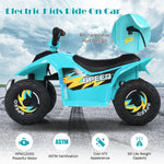 ATV eléctrico infantil de 6 V con 4 ruedas - Azul