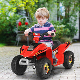 ATV eléctrico infantil de 6 V con 4 ruedas - Rojo