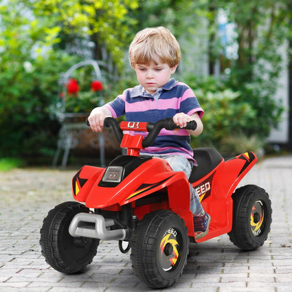 ATV eléctrico infantil de 6 V con 4 ruedas - Rojo