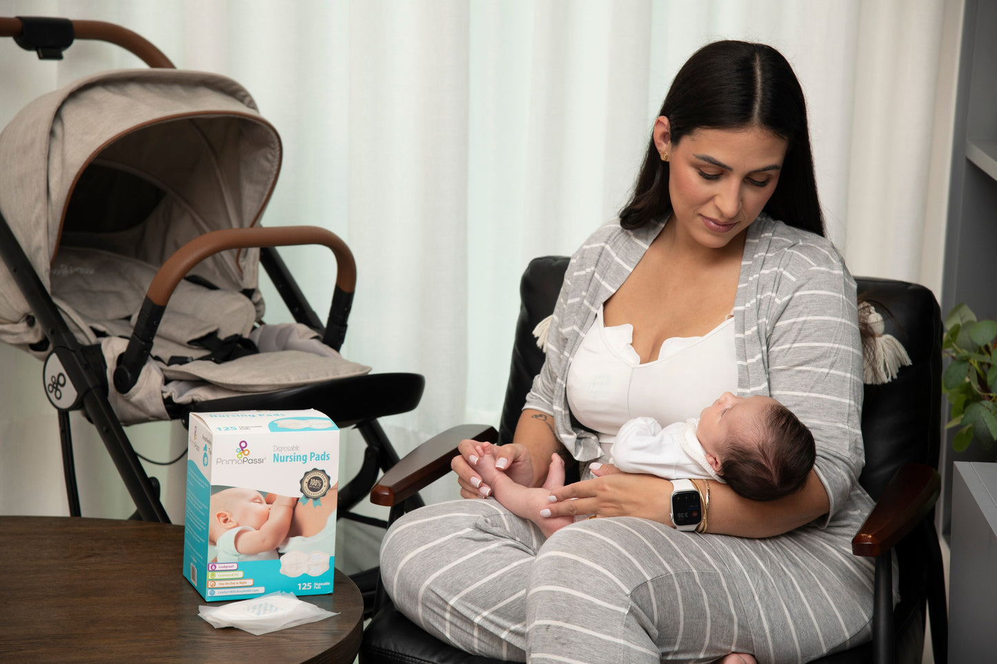 Almohadilla de lactancia desechable Primo Passi
