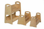 Estantería de madera / Tamaño pequeño, mediano y grande
