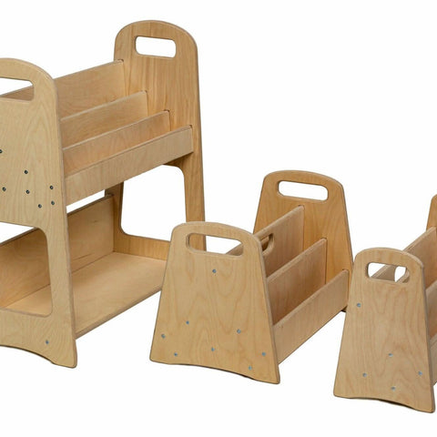 Estantería de madera / Tamaño pequeño, mediano y grande